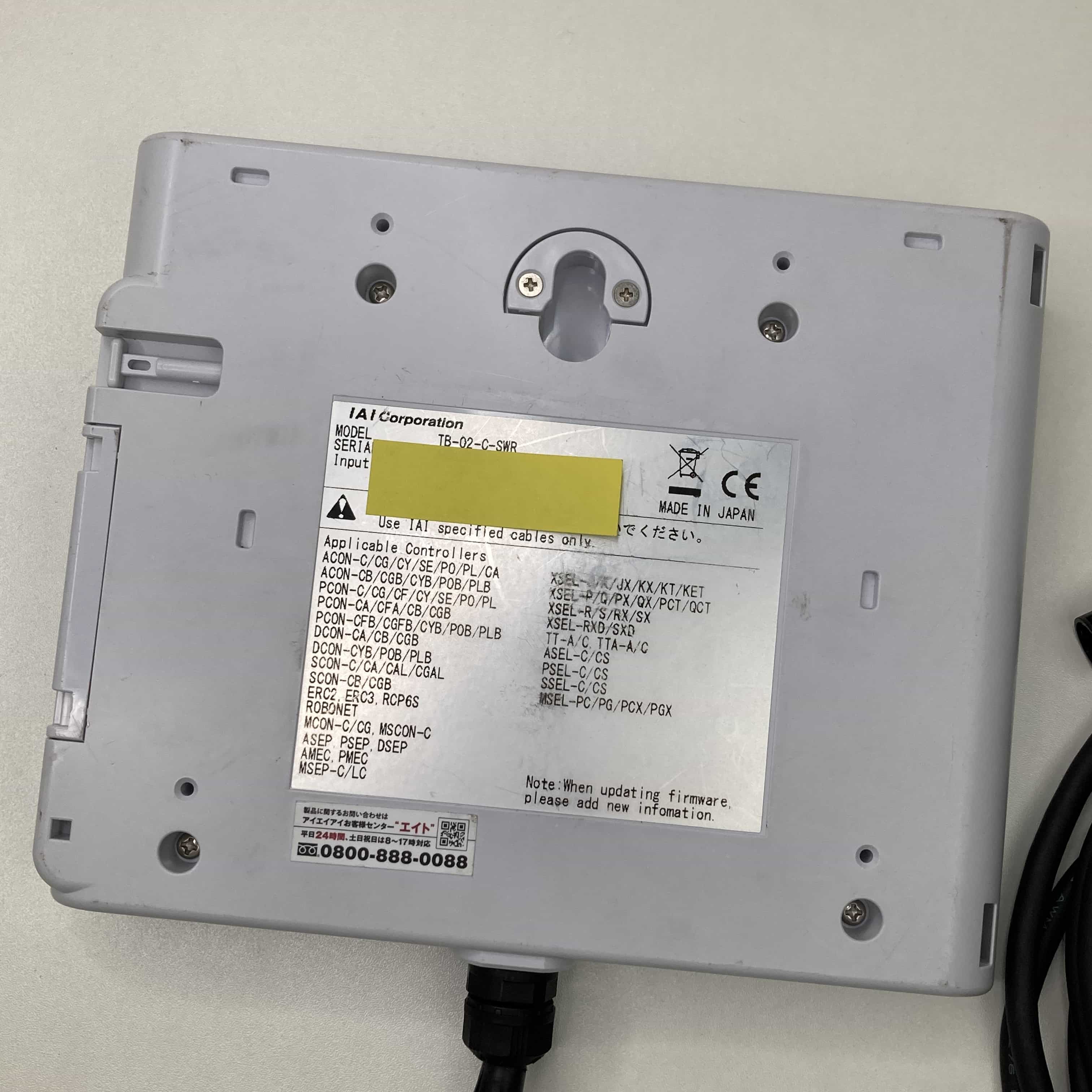 TB-02-C-SWR（IAI） ティーチングボックス（IAI製） IAI | 中古FA機器